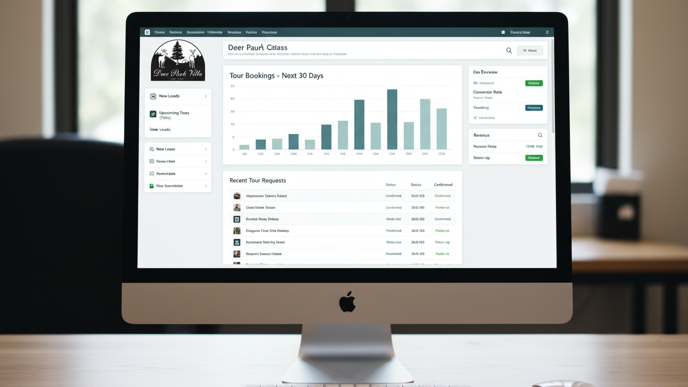 Real results report showing performance