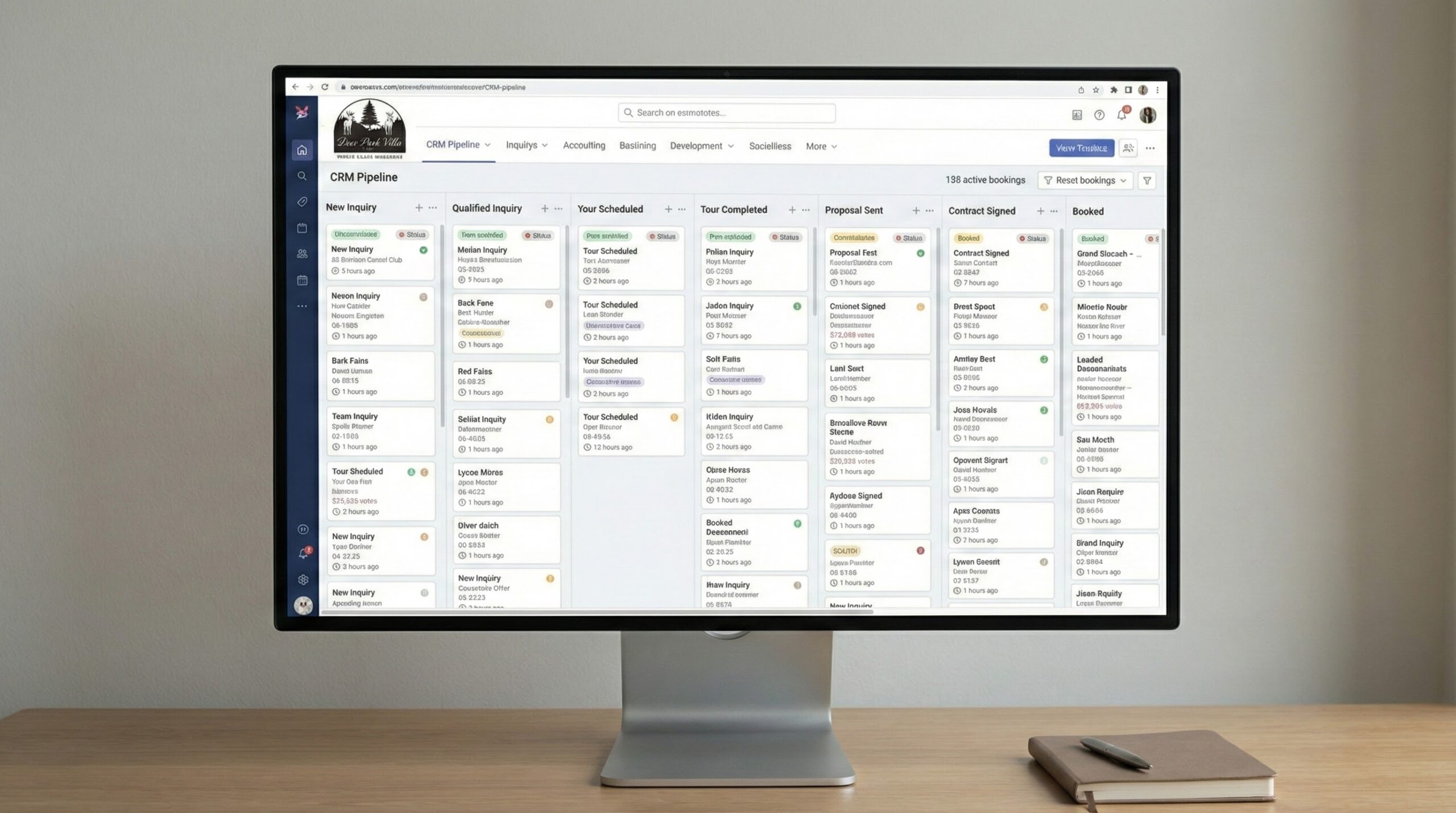 Tour focused conversion system for venues
